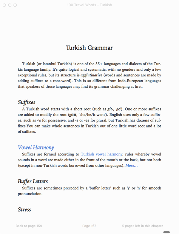 100 Travel Words - Turkish - English Glossary